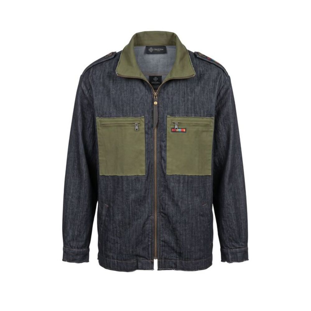 Mr&Mrs Italy Grey Cotton Men Men's Jacket